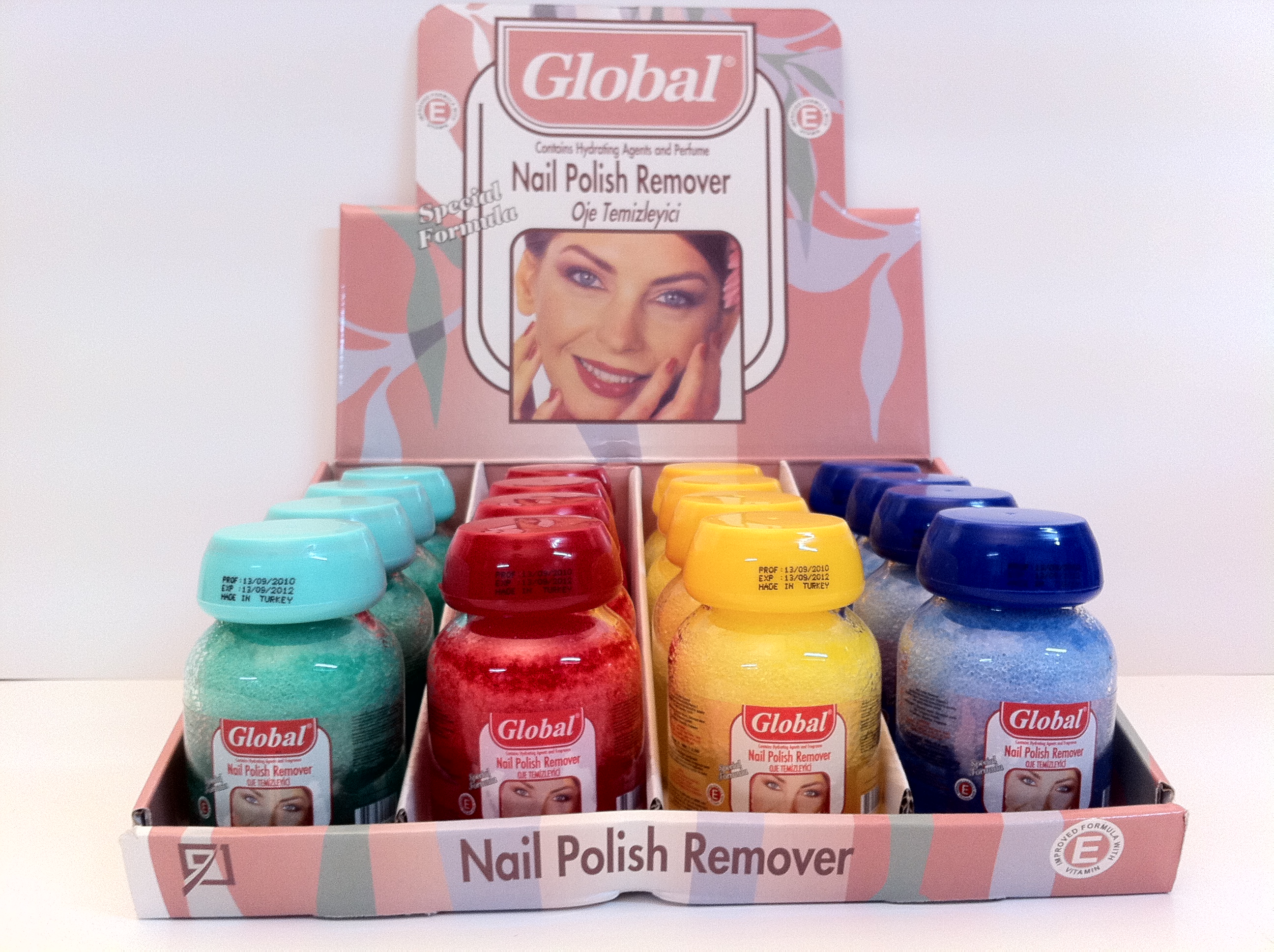 Global Nail polish remover sponges
